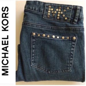 Michael Kors Studded Jeans Bootcut Women's Size 6